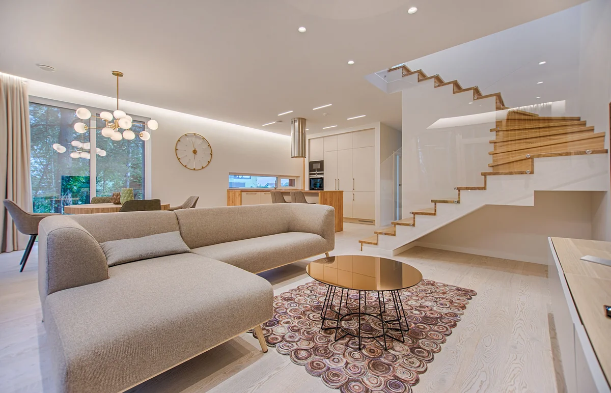 A welcoming living room